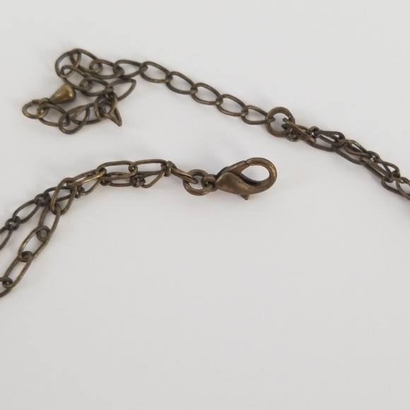 Green Cross and Earring Set - Picture 4 of 8